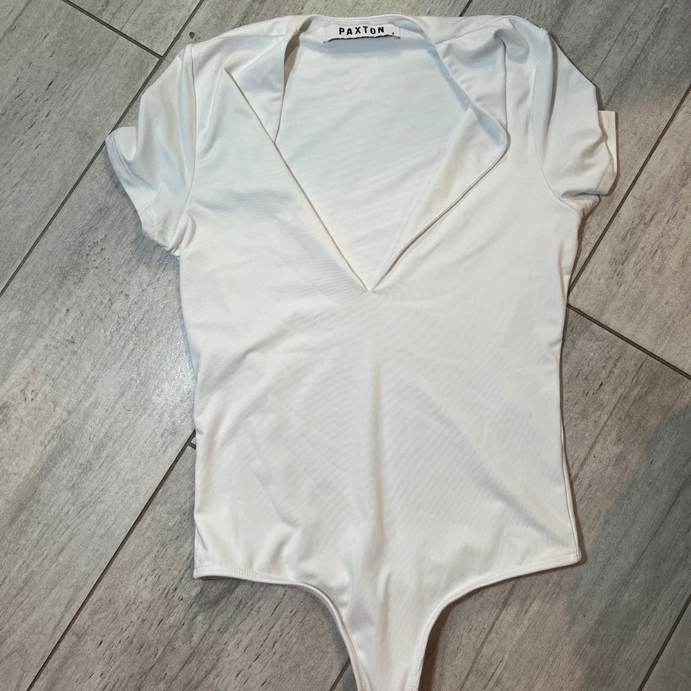 white bodysuit